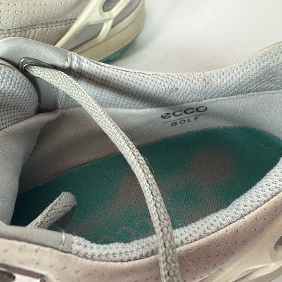 ECCO Biom Cage Pro Gore-Tex Women's Golf Shoes Black Leather Size 10 - Picture 7 of 8